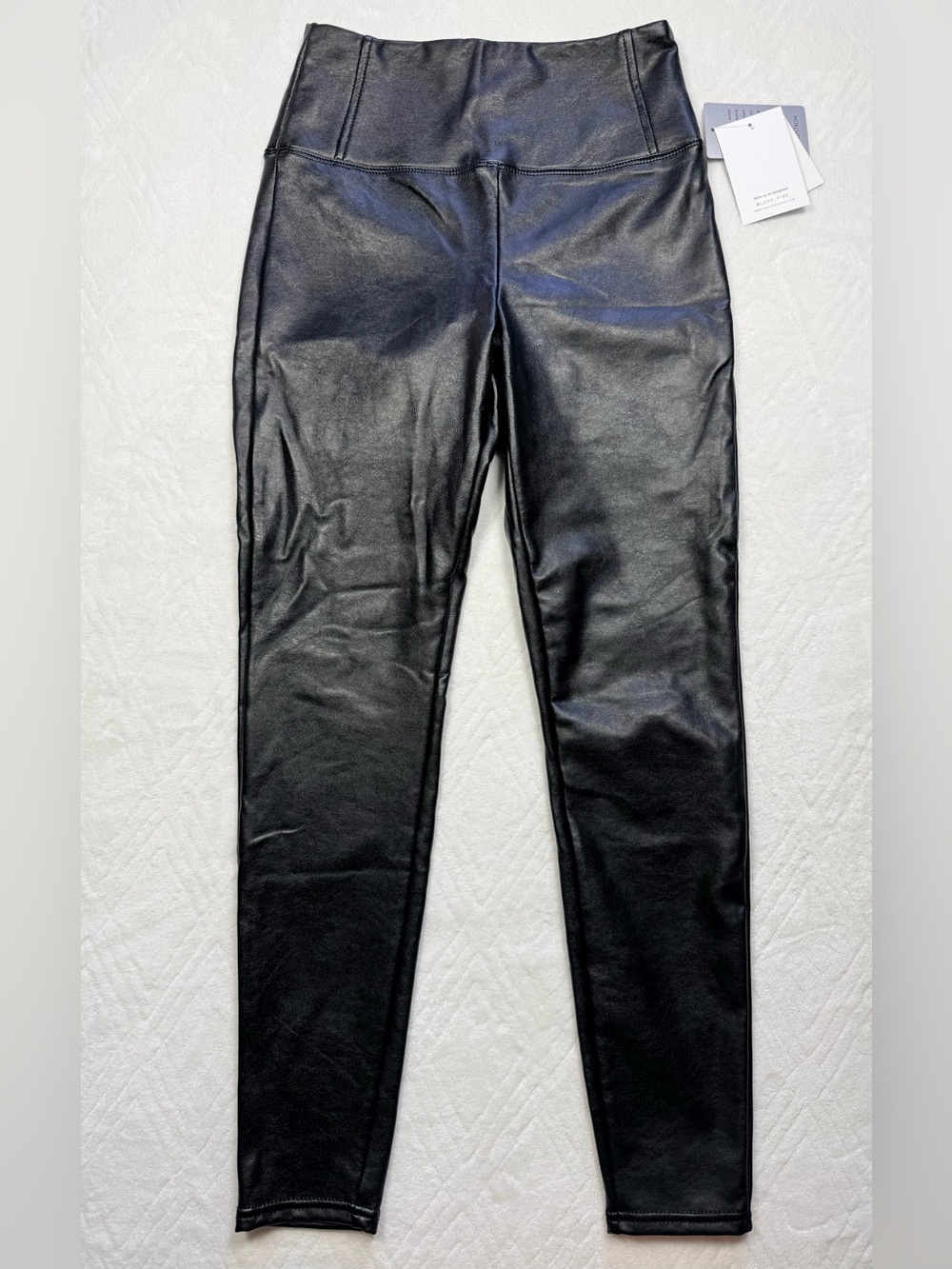 NWT Love Fire Women’s Size M Los Angeles Faux Leather Black Pants Concert Dance